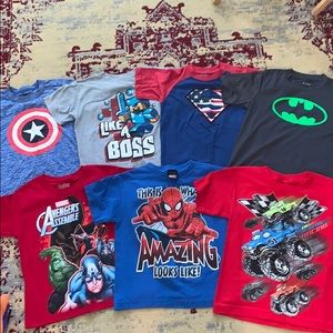 Lot of Character Shirts